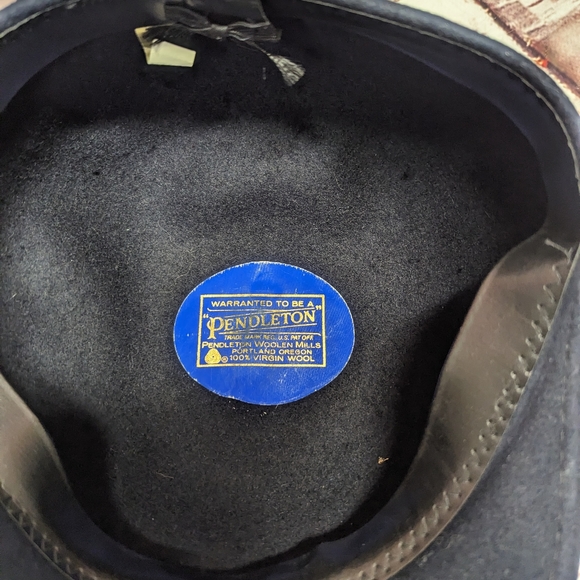 Vintage Pendleton wool news boy hat - Picture 5 of 6